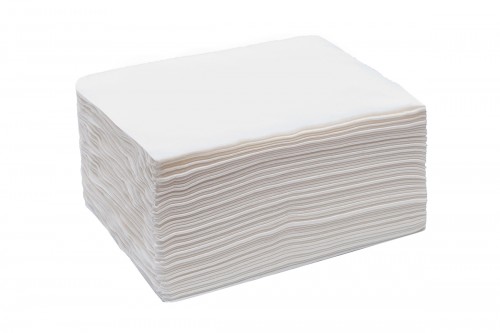 Полотенце (салфетка) 45х90 White line пачка белый №50